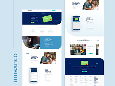 Banking Homepage design banking design homepage interaction ui design visual design