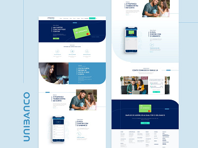 Banking Homepage design