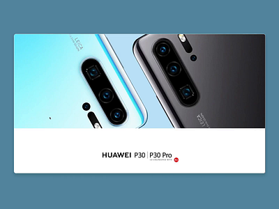 Huawei LP animations animation clean features huawei landing page lp product ui