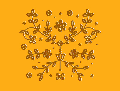 A little bit fancy floral pattern graphic design illustration logo screen print vintage floral design vintage illustration vintage motif wallpaper wallpaper design
