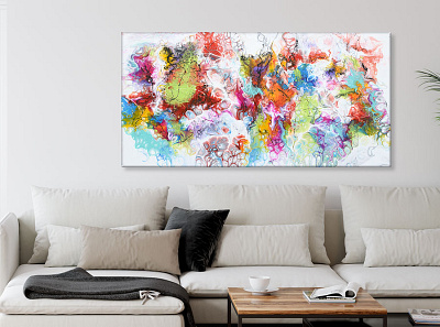 Canvas print Fusion I 70x140 cm art art design artist artwork canvas art canvas print canvas wall art canvasart