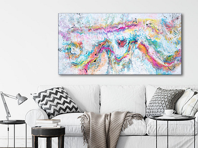 Abstract painting for your living room