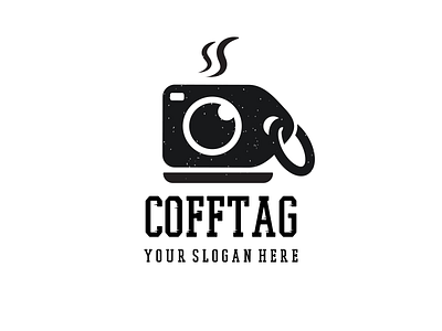 coffee label logo design