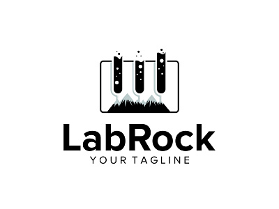 lab rock logo design