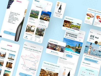 Grawi. Wineries and Wines Search App