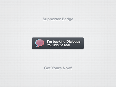 Dialoggs Suporter Badge