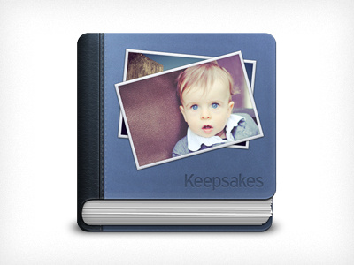 Keepsakes Icon app book icon ios journal
