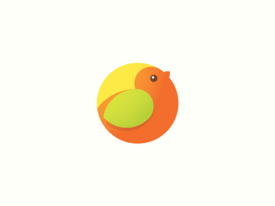 Baby shop logo. WIP bird logotype work in progress