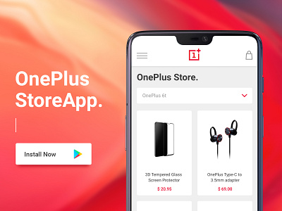 OnePlus Store Newsletter app concept concept gradient newsletter newsletter design oneplus store app typography user interface ux ui web