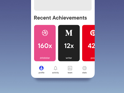 Strive Rebound app concept interface interfaces mobile mobile ui product rebound ui ux