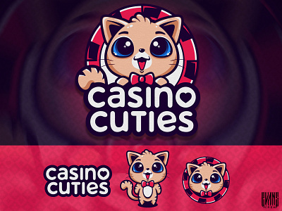 Logo/Mascot Casino Cuties animals behance casino characterdesign cuties design designs evanscrea illustration ilustration logo logo design logotoons logotype mascot character mascot design vector