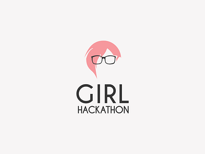 Girl Hackathon Logo branding branding design logo logo design