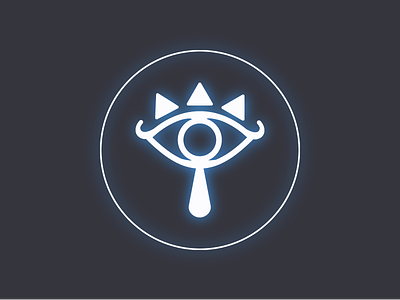 Sheikah Eye Symbol eye fan art glow symbol zelda