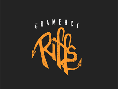 The Riffs badge distressed fanart gang logo ny redesign riffs warriors