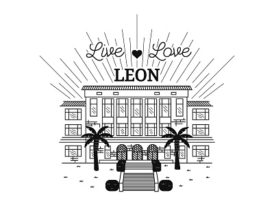 Live Love Leon birthday high school leon palm tree school tallahassee