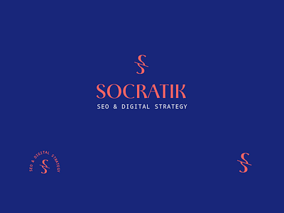 Socratik - Final Branding badge branding logo seo strategy type
