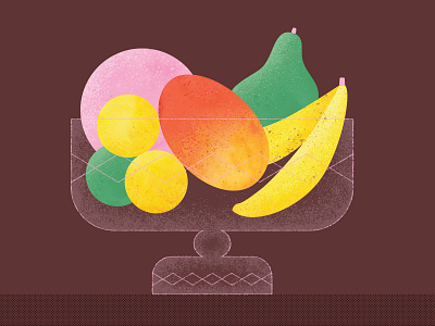 Fruit Bowl Illustration