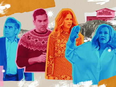 The Problem with Schitt’s Creek. And why it works. 🏚 agency branding collage design graphic design illustration photoshop schitts creek storytelling texture