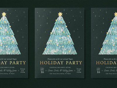 Tegan's 2022 Holiday Party Invite 🎄