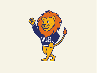 William Lyon Homes Mascot branding design hello illustration illustrator lion mascot