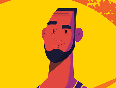 LeBron James animation illustration motion graphics