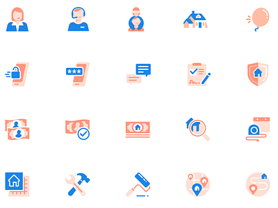 Opendoor icon set