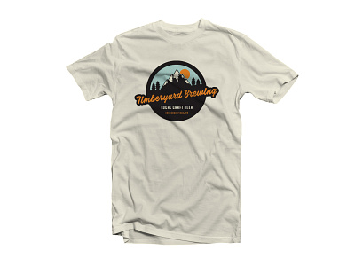 Timberyard Brewing - Unused T-Shirt Design apparel design beer branding brewery craftbeer massachusetts timberyard
