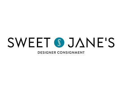 Sweet Jane's Logo branding chanel clothing coach consignment designer fashion logo marc jacobs massachusetts worcester
