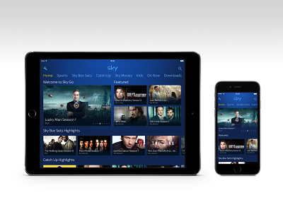 Sky Go App Redesign