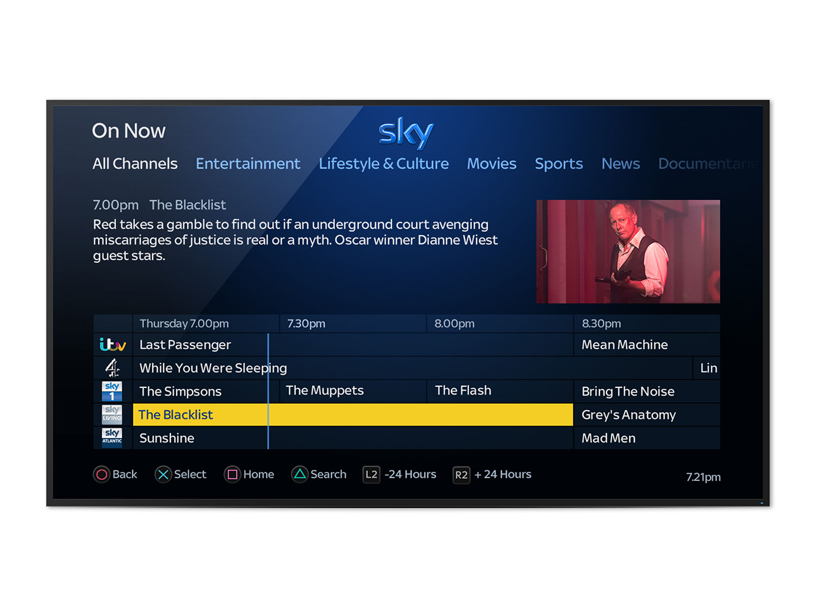 is sky go on ps4