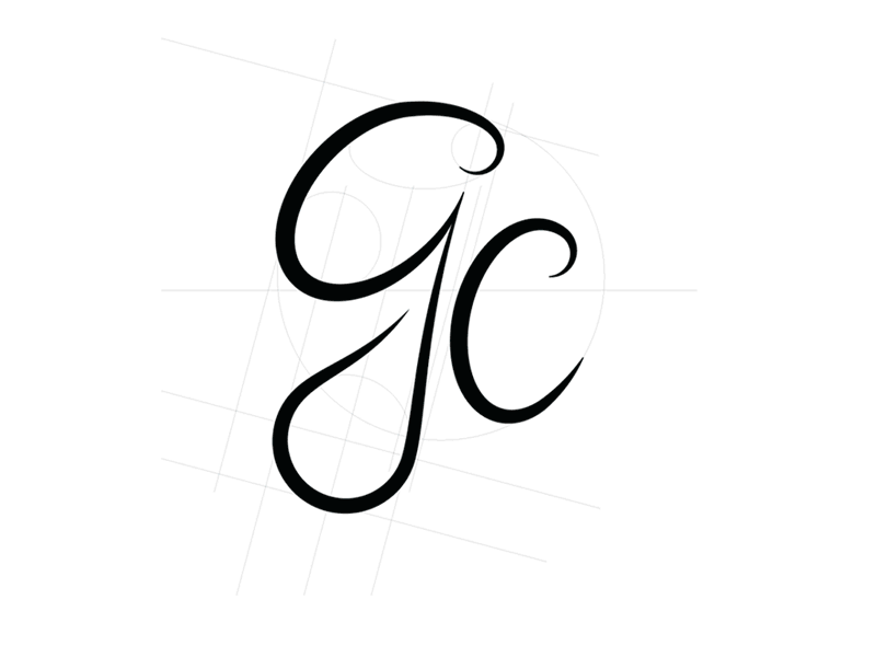 GC's Handmades reBranding branding handmade logo type