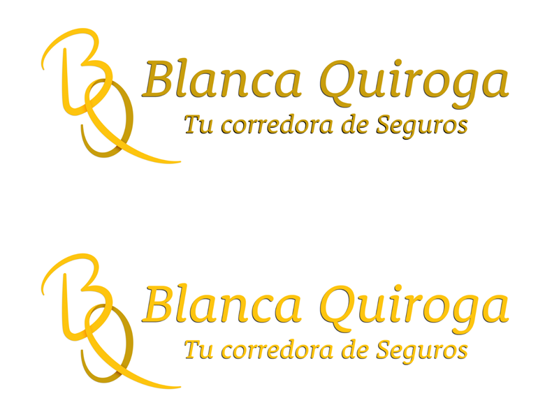 Blanca Quiroga reBrandind (Type Color Test) branding logo identity