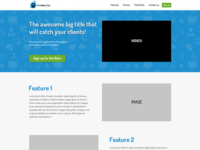 LetmecallU Landing Page landing product website