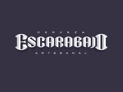 Cerveza Escarabajo - Logo Lettering