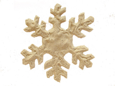 Sand Flake desert flake israel magazine photography print sand sand storm snowflake wina