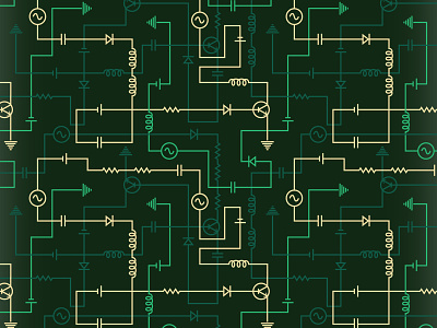 Electrical Circuit Pattern arrow chip circuit diagram electrical circuit electricity illustration packaging pattern technology wallpaper
