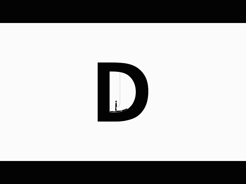 All about letter-D ae alpha daily ui design illustration letter motion motion design motion graphic people people illustration popular typography