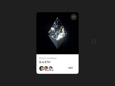 KULT — Card animation art black card crypto cryptoart dark interaction motion nft product design ui web web design