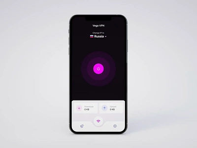 Vega VPN — Proxy App animated animation clean ethernet internet ios ip minimal motion product product design proxies proxy purple server ui ui ux uiux wifi