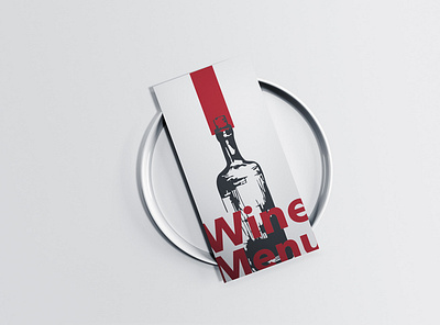 Wine Menu Design branding design graphic design logo menu design wine menu