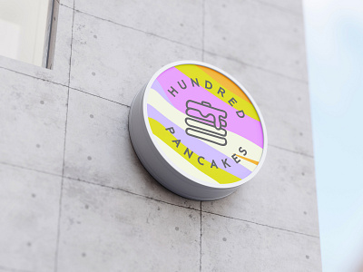 Hundred Pancakes Logo Design