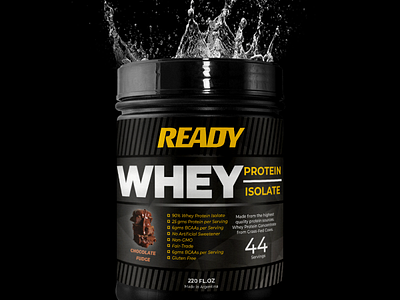 Package design for Ready fitness package design package design sports package design supplement package design