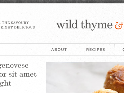 wild thyme & ... century food gotham