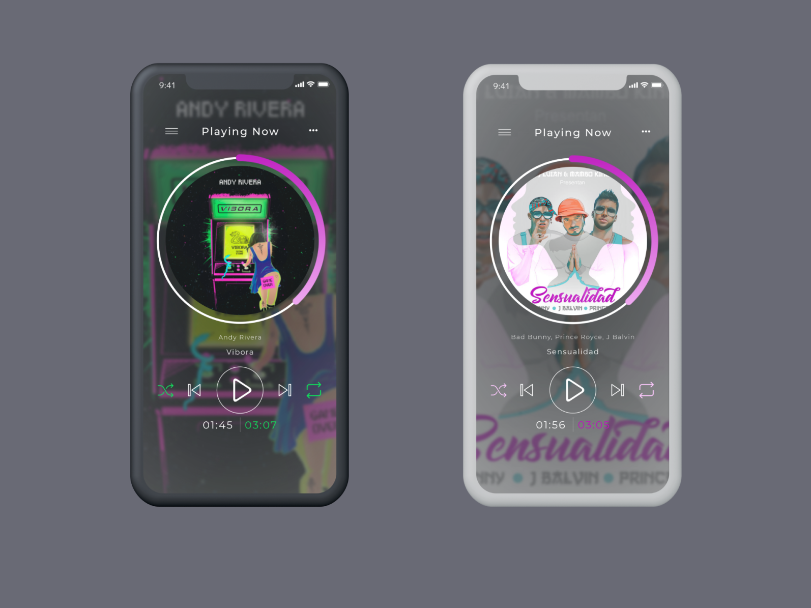 UX/UI Design Music App by Juliana Cardona-Valencia Garcia on Dribbble