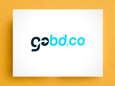 Logo for Gobd.co brand branding design gobd logo traffic traffic alert type typography