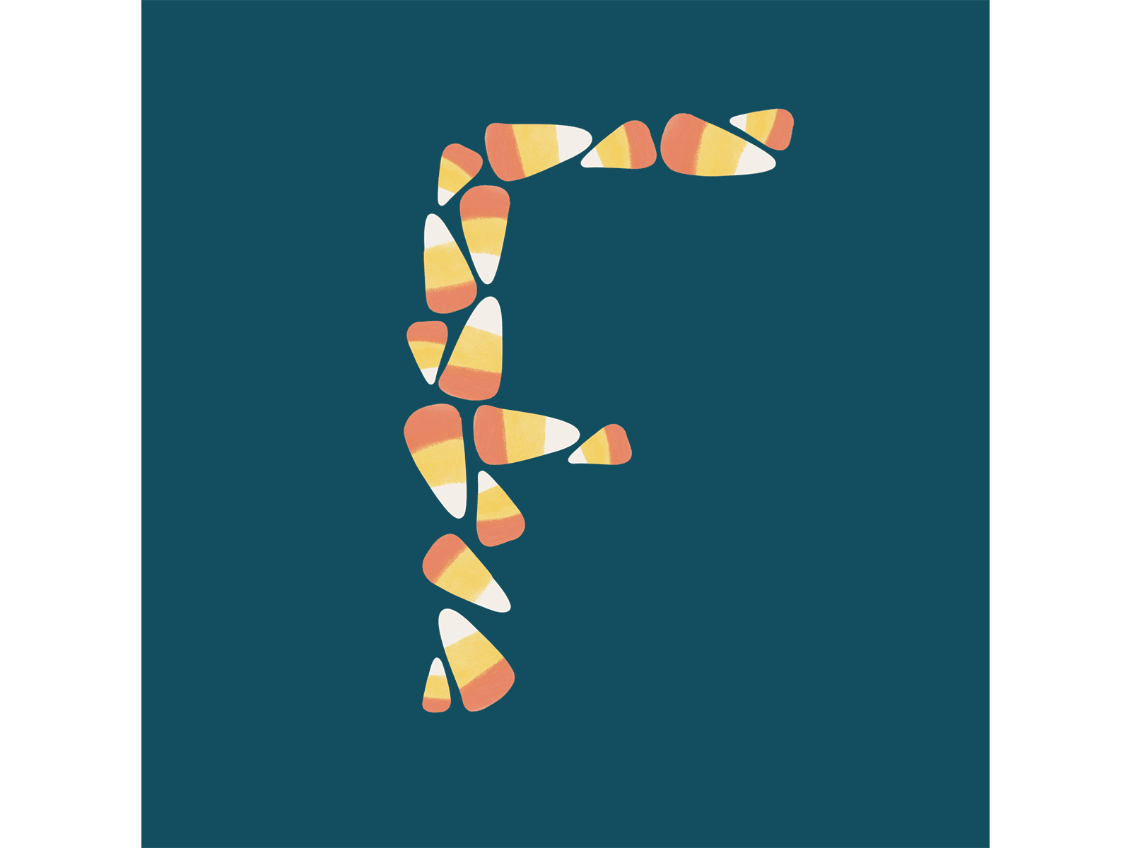 F is for Fall alphabet animation design frame by frame illustration illustration digital ipad lettering motion design procreate