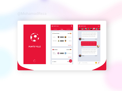 Football App app application design football soccer ui ux