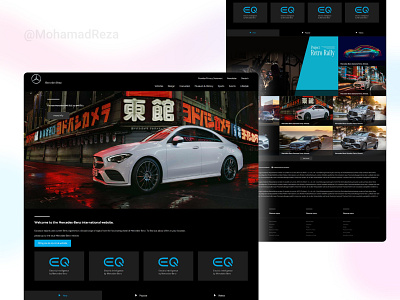 Car Review(Germany) app application car design germany graphic design landing page logo ui ux website