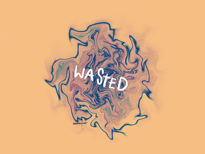 Wasted colours design digitalillustration graphicdesign illustration ux wasted web