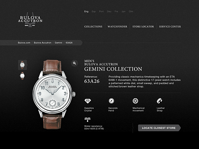 Wristwatch catalogue catalogue ui watches web
